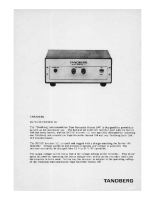 Tandberg 111 - Brochure 